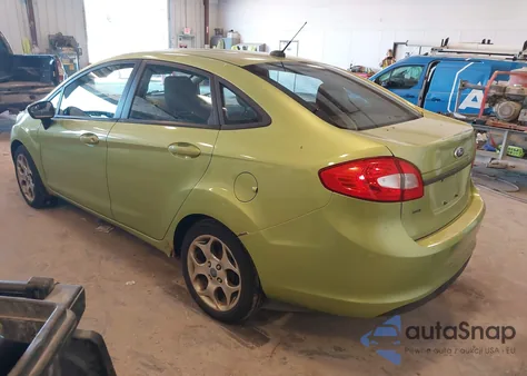 2012 Ford Fiesta Sel из США, поврежденный, VIN 3FADP4CJ6CM107022